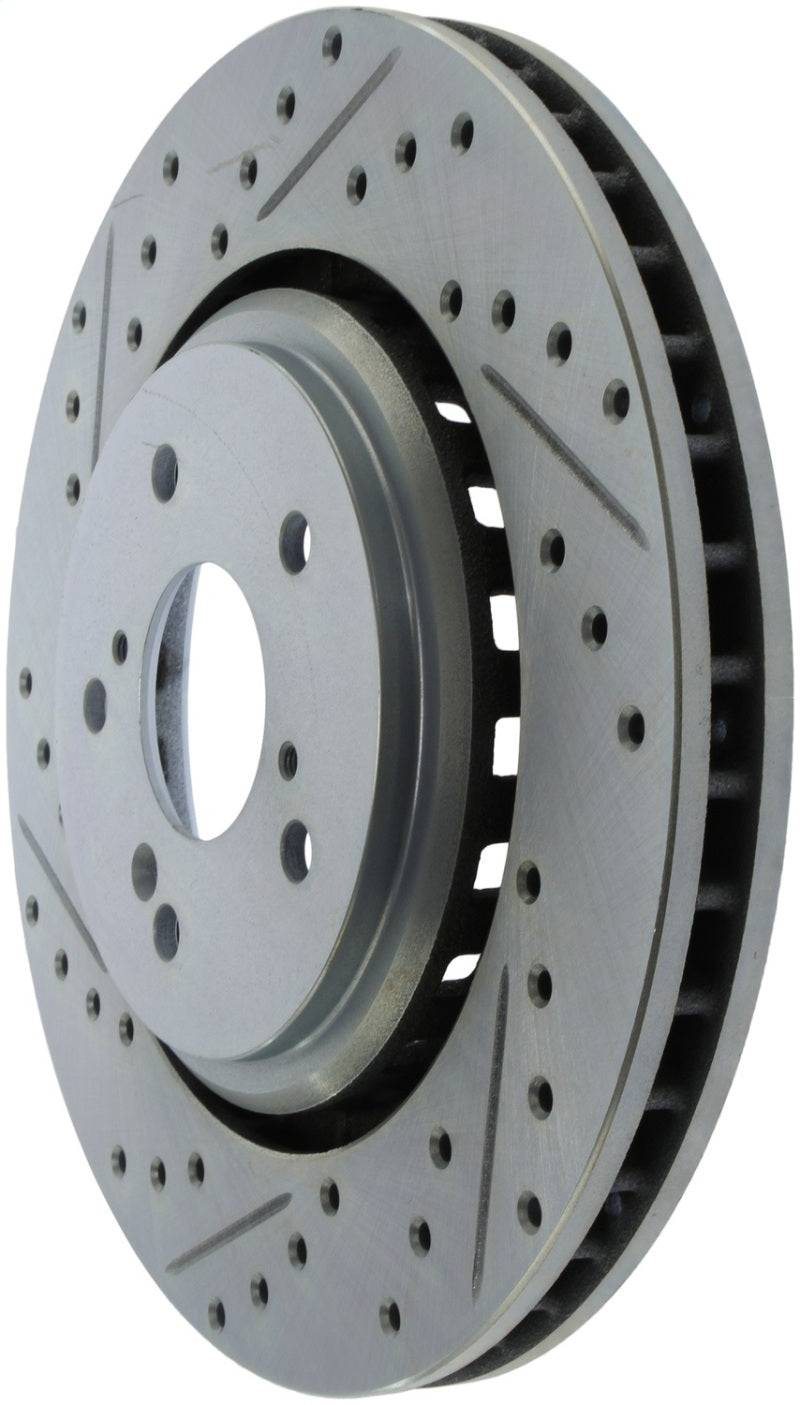 StopTech Select Sport Drilled & Slotted Rotor - Front Right