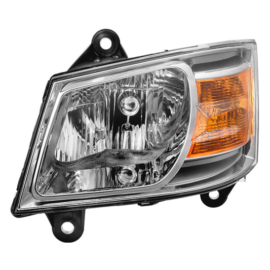 xTune Dodge Grand Caravan 08-10 Driver Side Headlight -OEM Left HD-JH-DGC08-OE-L