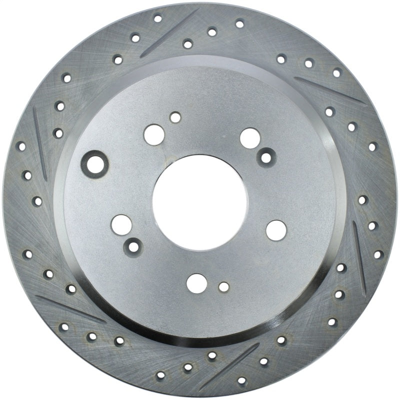 StopTech Select Sport Drilled & Slotted Rotor - Front Left