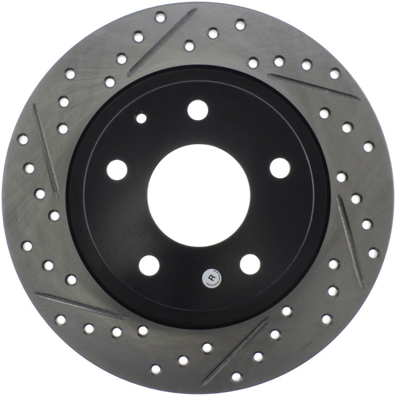 StopTech Sport Drilled & Slotted Rotor - Rear Right