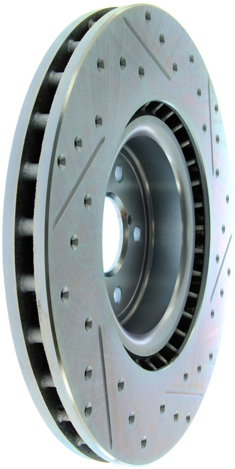 StopTech Select Sport Drilled & Slotted Rotor - Front Left