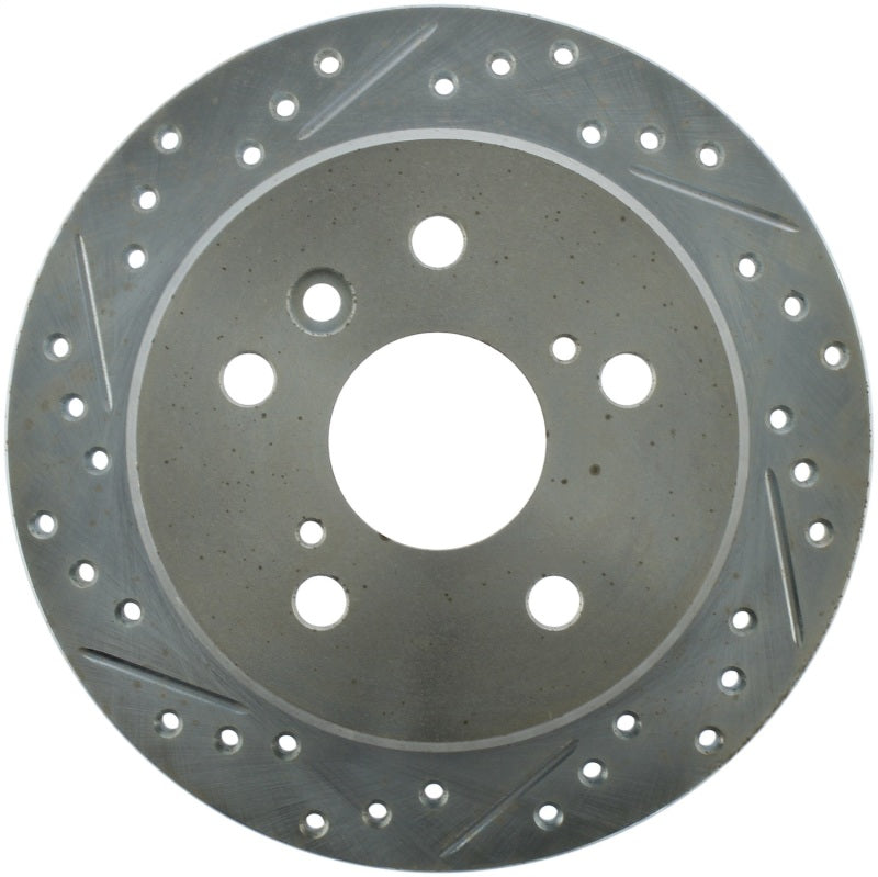 StopTech Select Sport Drilled & Slotted Rotor - Front Left