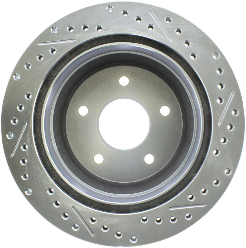 StopTech Select Sport Drilled & Slotted Rotor - Front