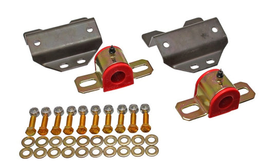 Energy Suspension 67-72 Dodge Dart / 65-69 Charger Red 7/8in Greasable Bushing Adapter Kit