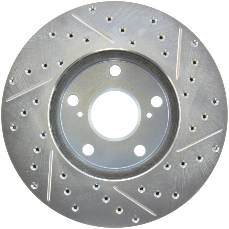 StopTech Select Sport Drilled & Slotted Rotor - Front Left