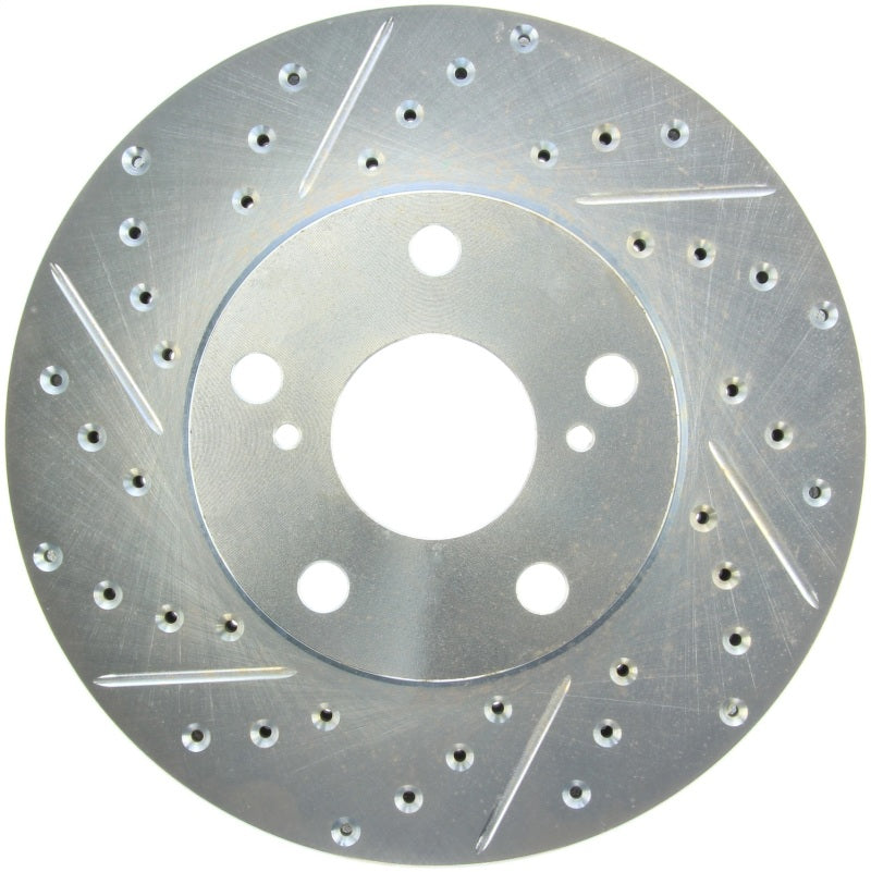 StopTech Select Sport Drilled & Slotted Rotor - Front Left