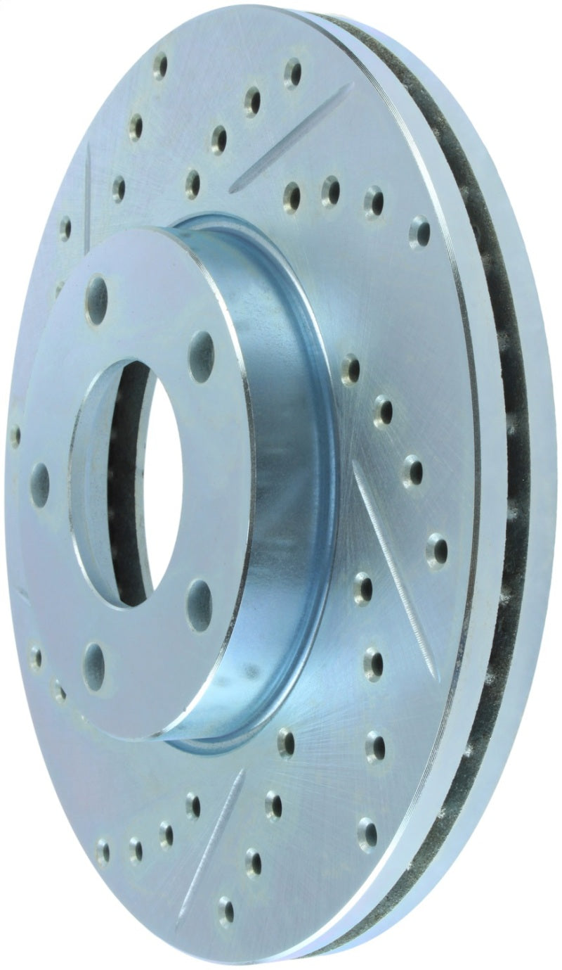 StopTech Select Sport Drilled & Slotted Rotor - Front Left