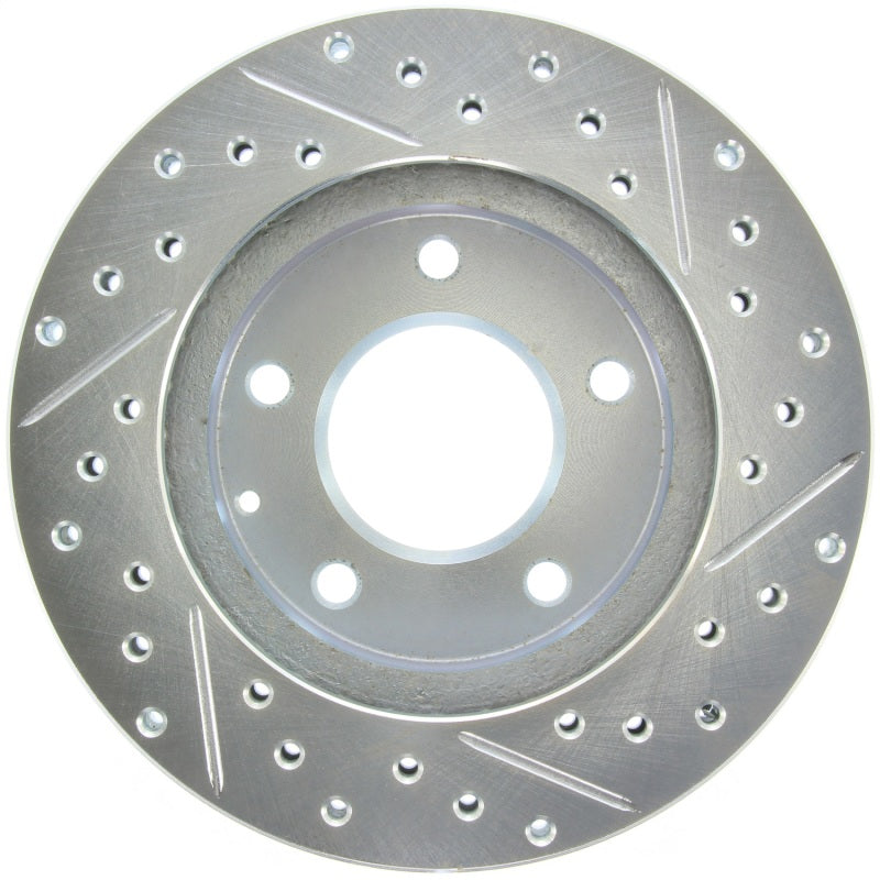 StopTech Select Sport Drilled & Slotted Rotor - Front Left