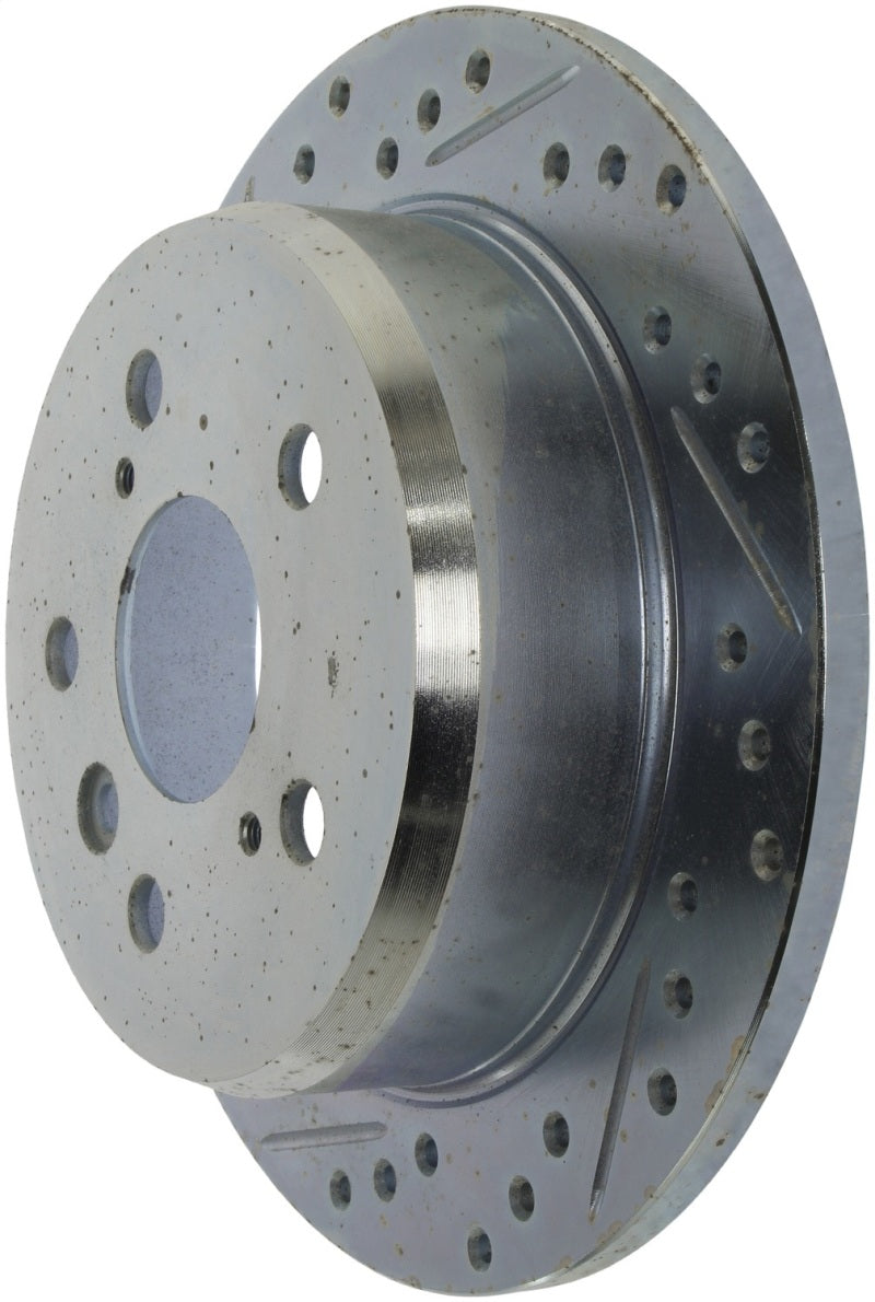 StopTech Select Sport Drilled & Slotted Rotor - Front Left