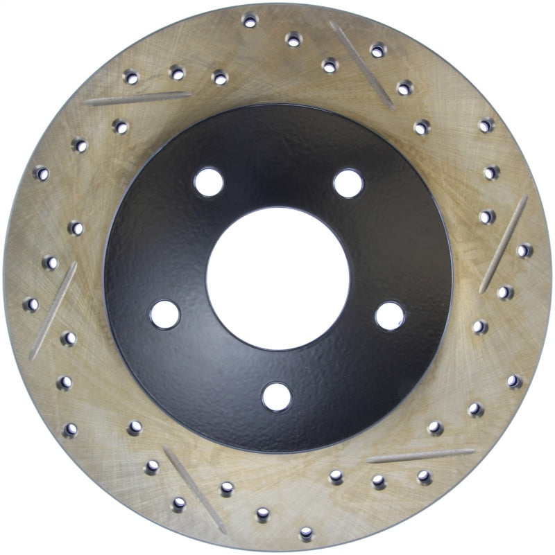 StopTech Sport Drilled & Slotted Rotor- Rear Left