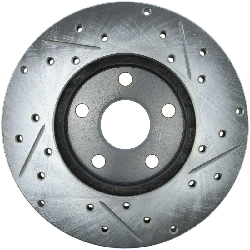 StopTech Select Sport Drilled & Slotted Rotor - Front Left