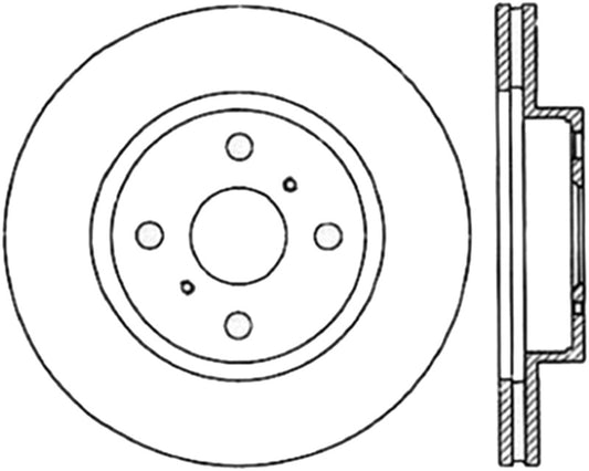 StopTech Slotted & Drilled Sport Brake Rotor