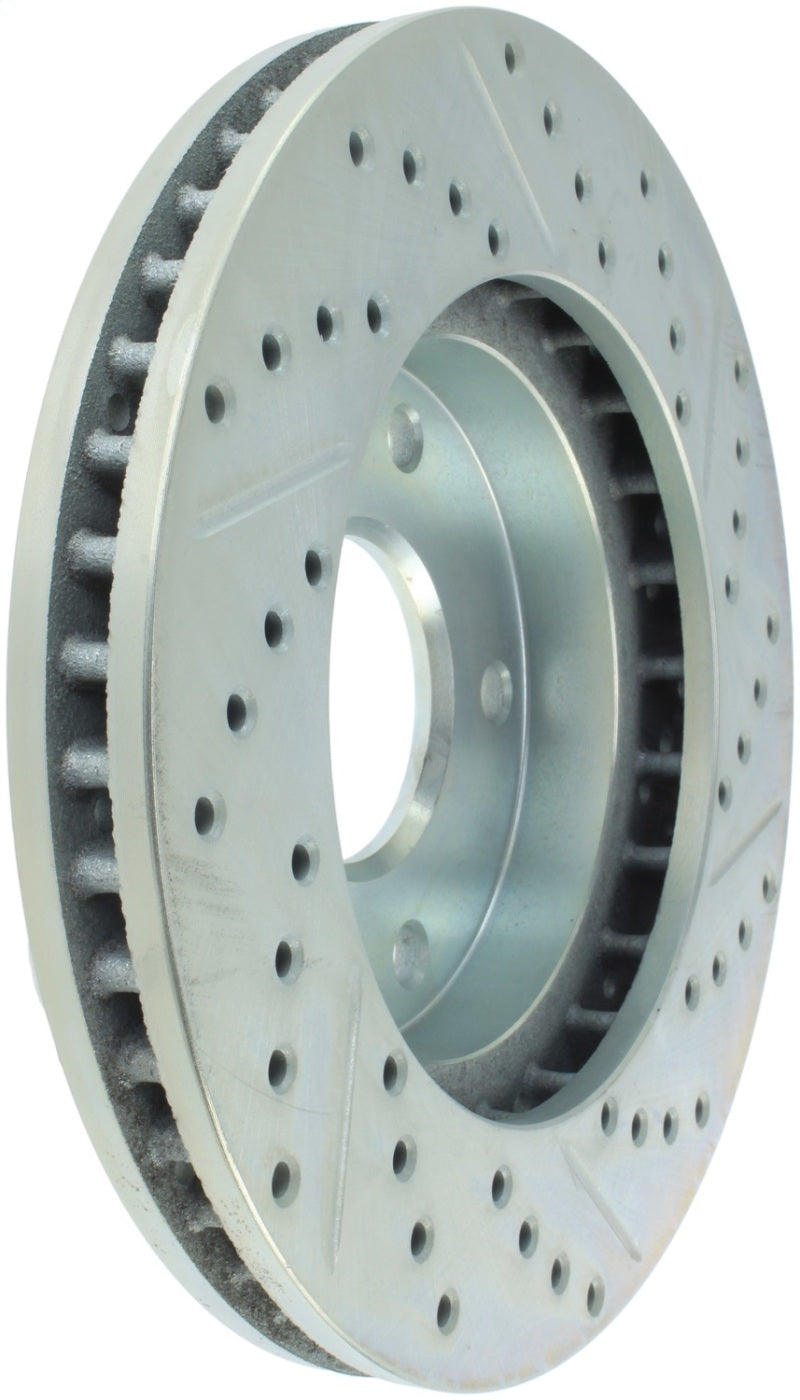 StopTech Select Sport 98-03 GMC Jimmy / 98-04 Sonoma Pickup 4WD Slotted/Drilled Right Front Rotor