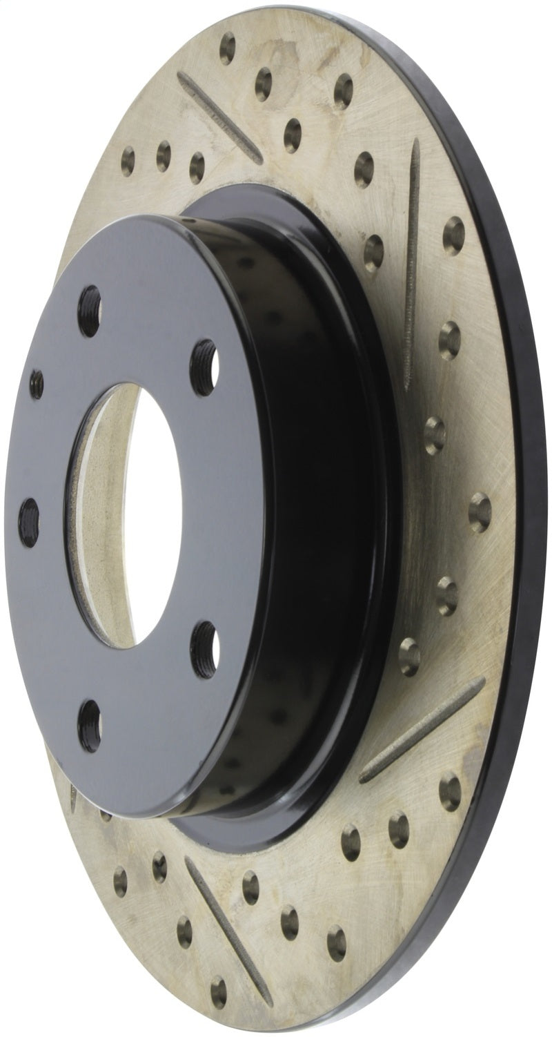 StopTech Sport Drilled & Slotted Rotor - Front Left