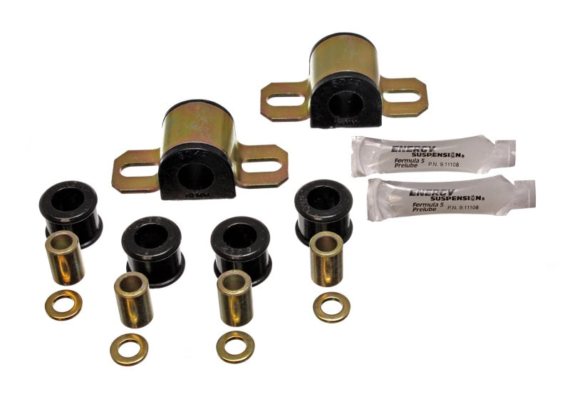 Energy Suspension 90-97 Mazda Miata Black 19mm Front Sway Bar Bushings (includes Sway Bar End Link B