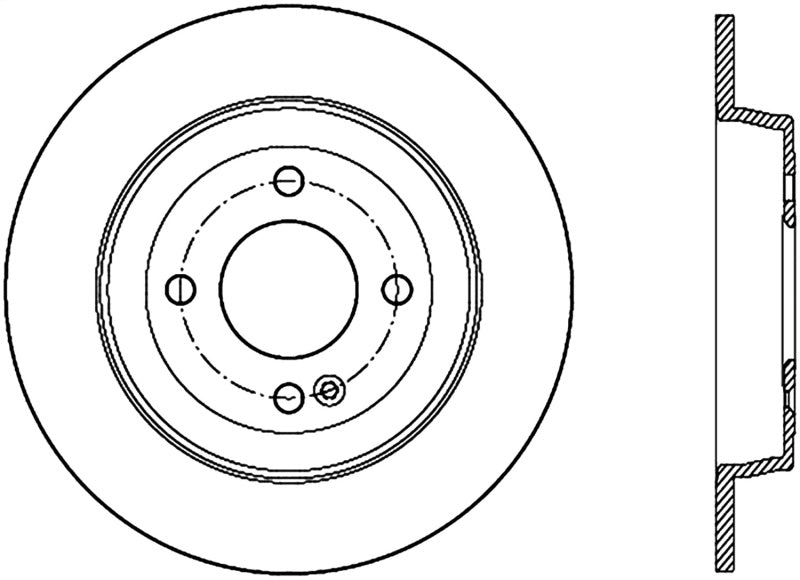 StopTech Slotted Sport Brake Rotor