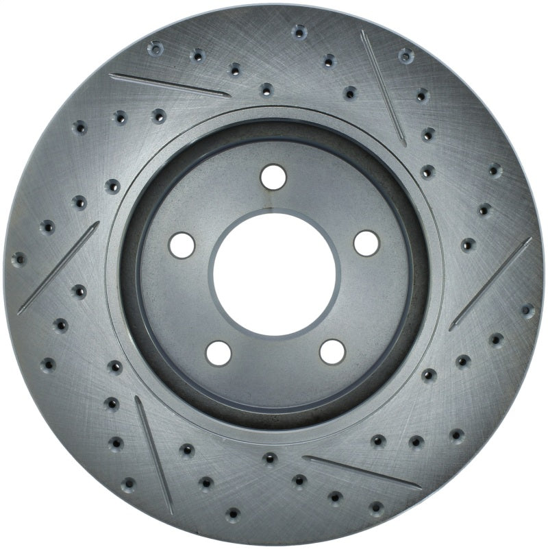 StopTech Select Sport Drilled & Slotted Rotor - Rear Right