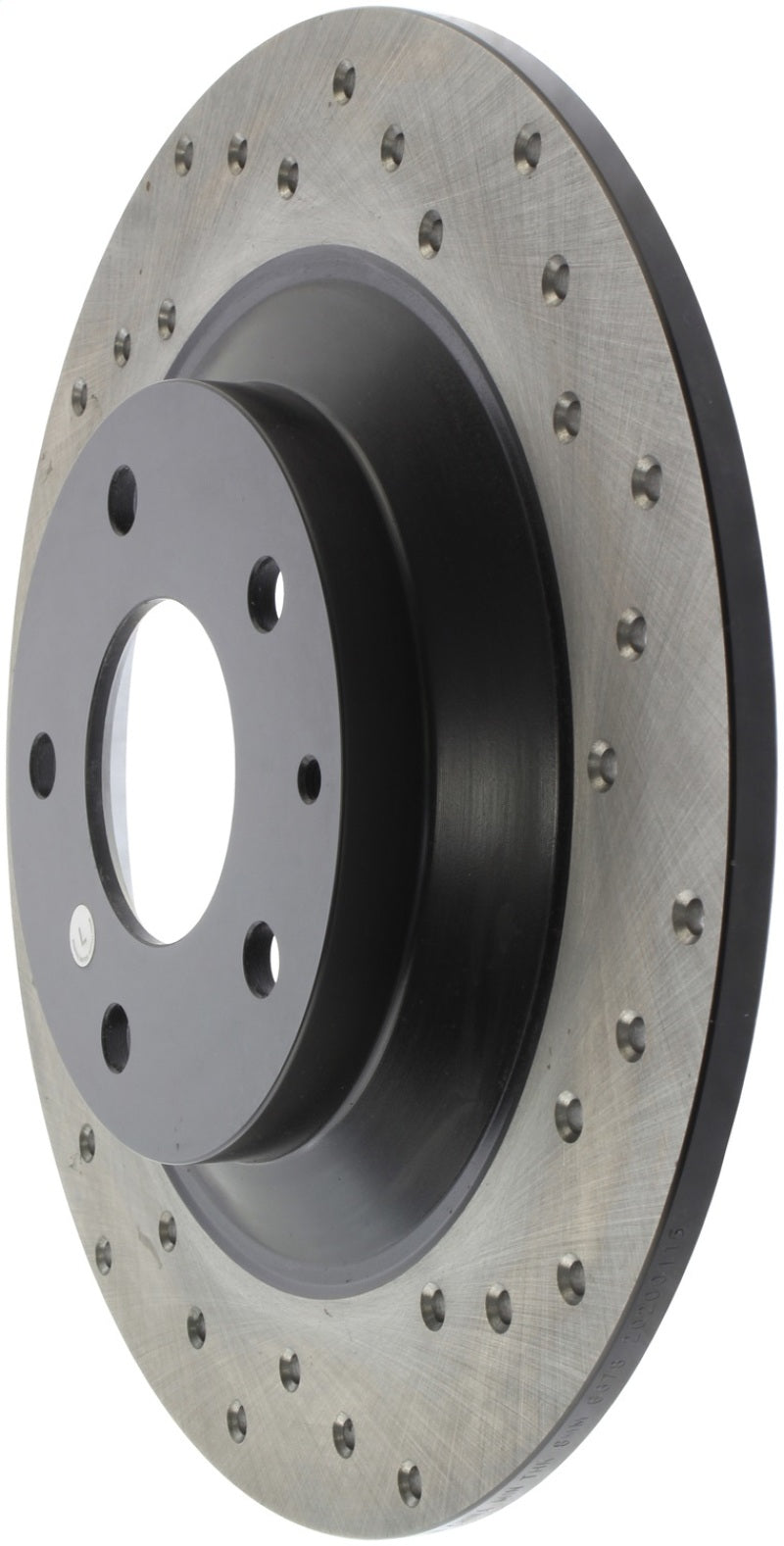 StopTech Sport Cross Drilled Brake Rotor - Rear Right