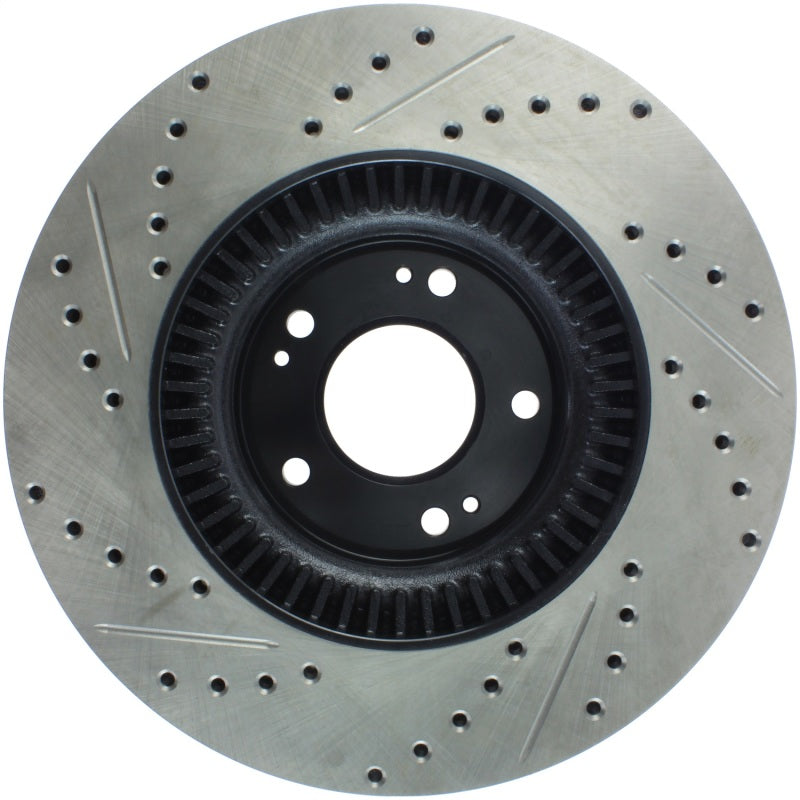 StopTech Sport Drilled & Slotted Rotor - Front Left