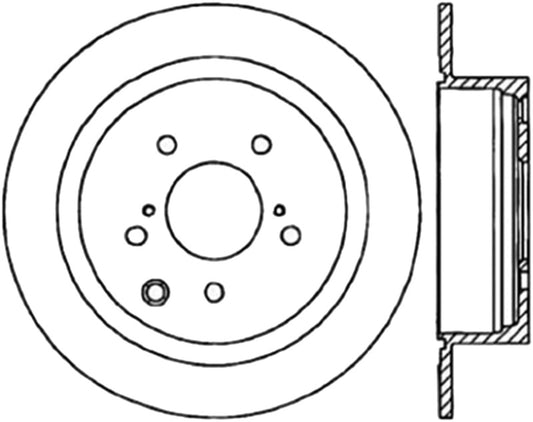 StopTech Slotted & Drilled Sport Brake Rotor