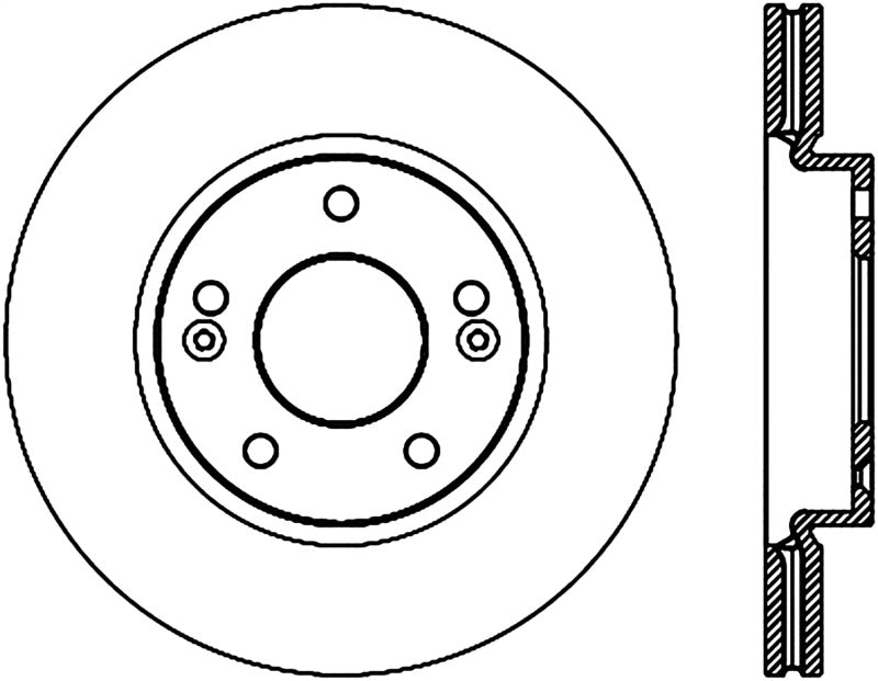 StopTech Slotted Sport Brake Rotor