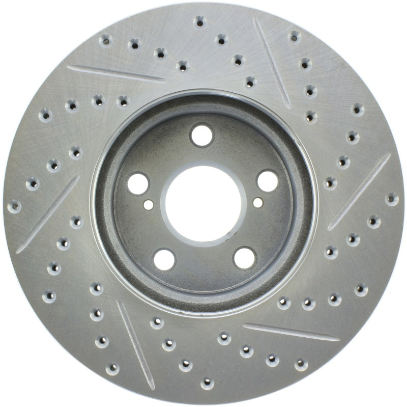 StopTech Select Sport Drilled & Slotted Rotor - Rear Left