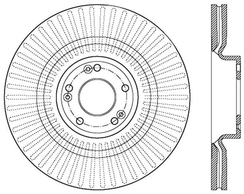 StopTech Slotted Sport Brake Rotor