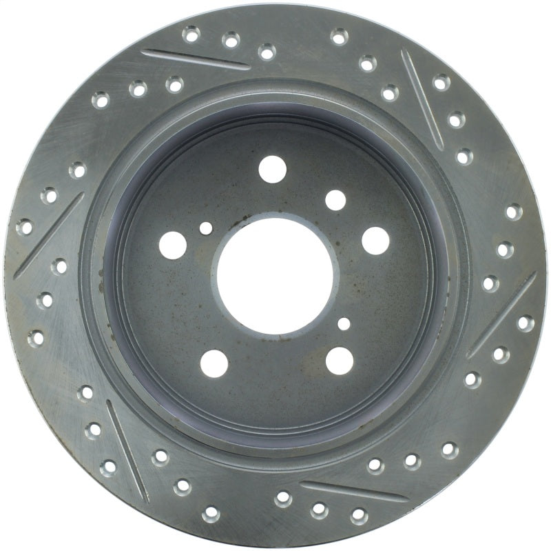 StopTech Select Sport Drilled & Slotted Rotor - Front Left