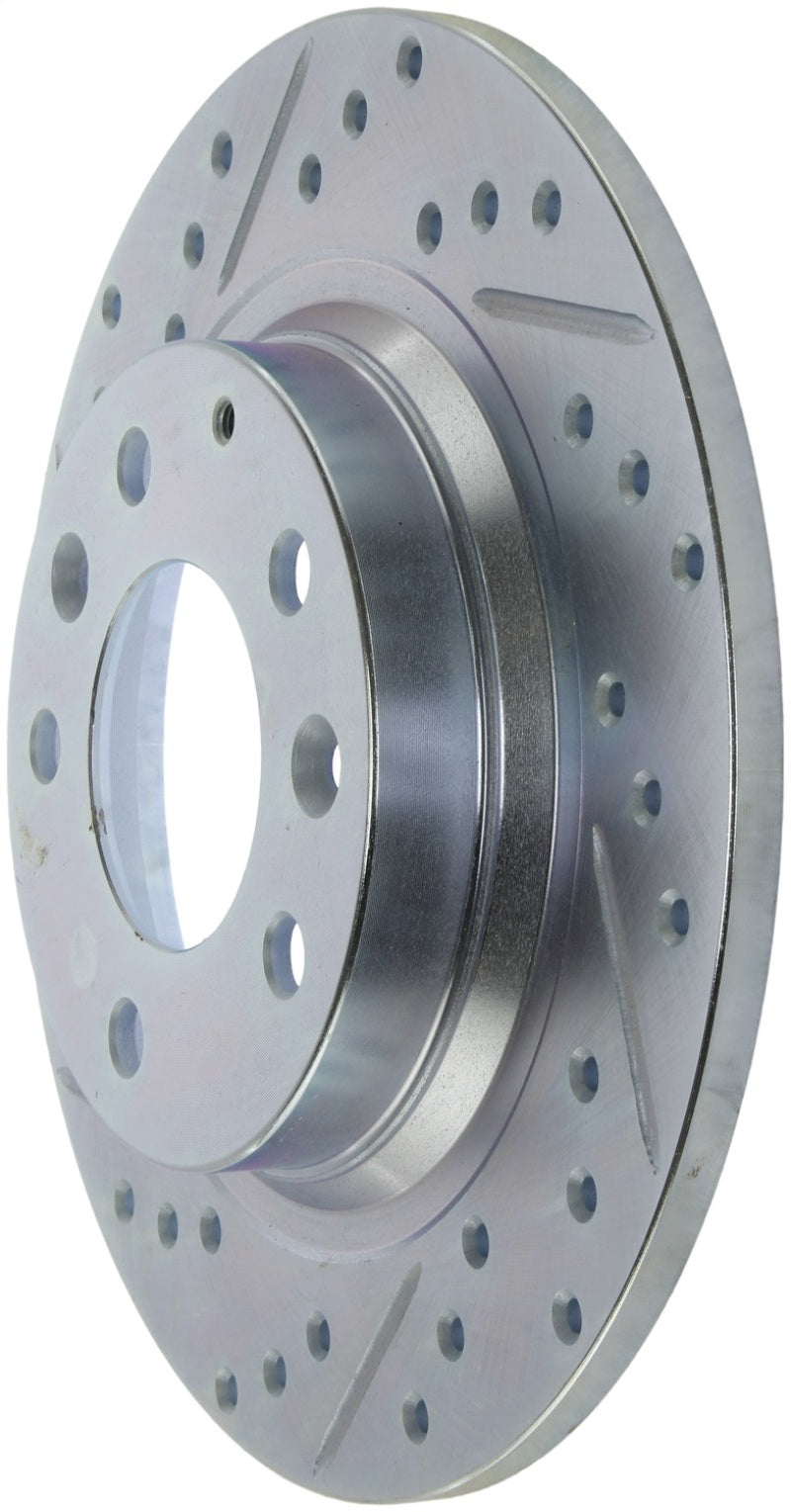 StopTech Select Sport 06-15 Mazda Miata MX-5 Slotted & Drilled Vented Right Rear Brake Rotor