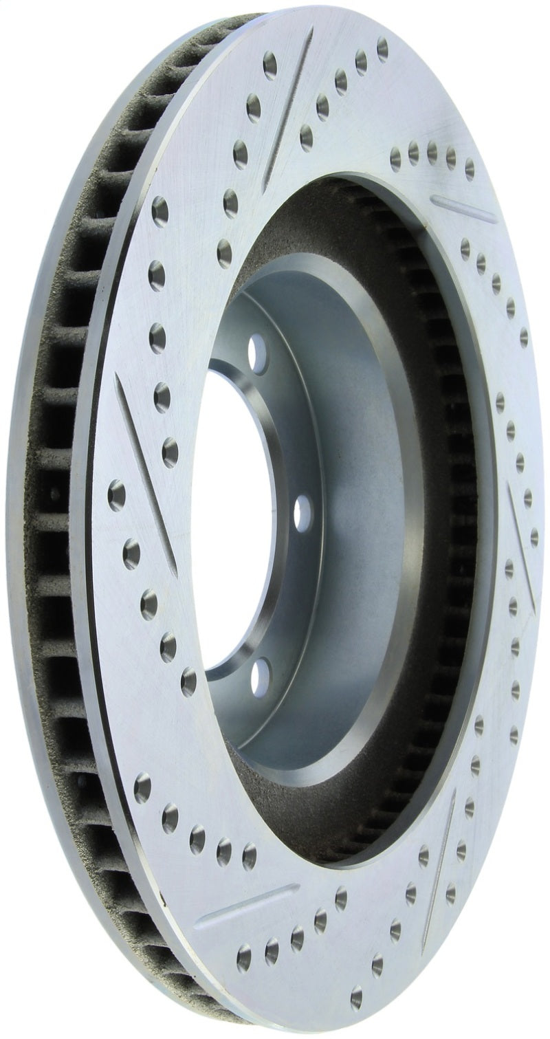 StopTech Select Sport Drilled & Slotted Rotor - Front Right