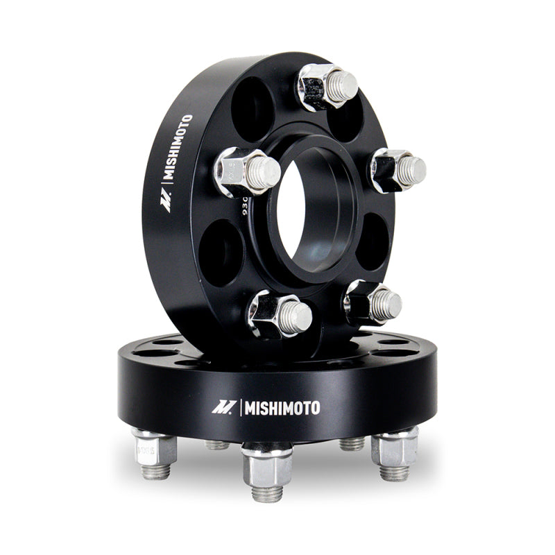 Mishimoto Wheel Spacers - 5X114.3 / 70.5 / 45 / M14 - Black