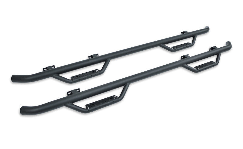 Go Rhino 04-06 Toyota Tundra Dominator Classic D2 SideSteps - Cab Length - Tex Blk