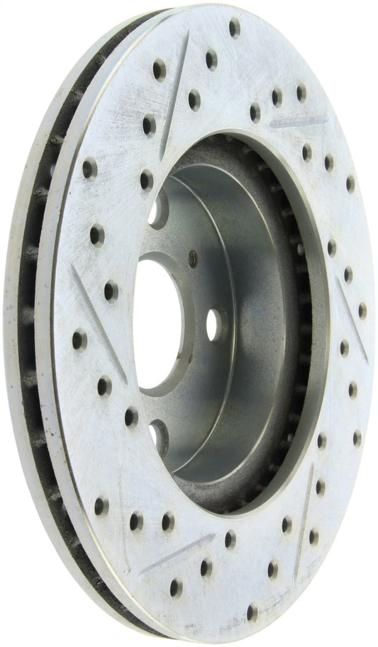 StopTech Select Sport Drilled & Slotted Rotor - Front Left