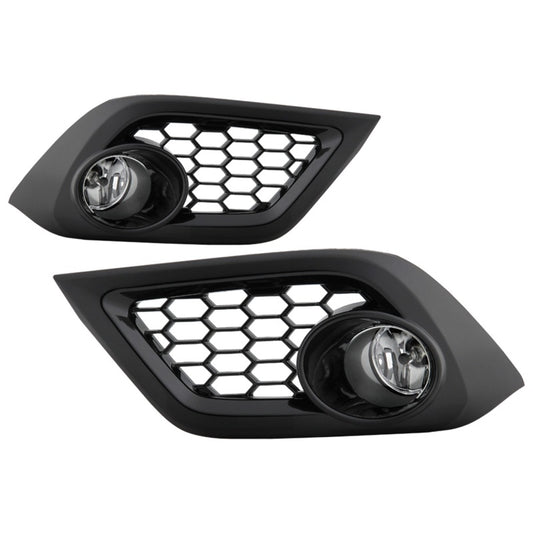 Spyder Toyota Corolla 17 iM Models / Scion 16 iM Models OEM Style Fog Lights w/OEM Fit Switch- Clear