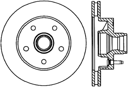 StopTech Slotted & Drilled Sport Brake Rotor