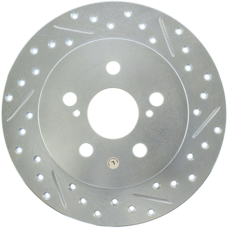 StopTech Select Sport Drilled & Slotted Rotor - Rear Left