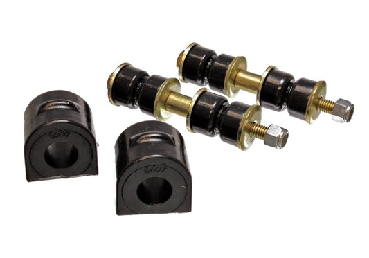 Energy Suspension 00-04 Ford Focus Black 20mm Rear Sway Bar Bushing Set