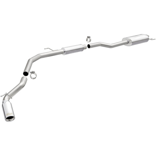 MagnaFlow 2017 Honda Ridgeline V6 3.5L 409 SS Polished 2.5in. MF Series Cat-Back Exhaust