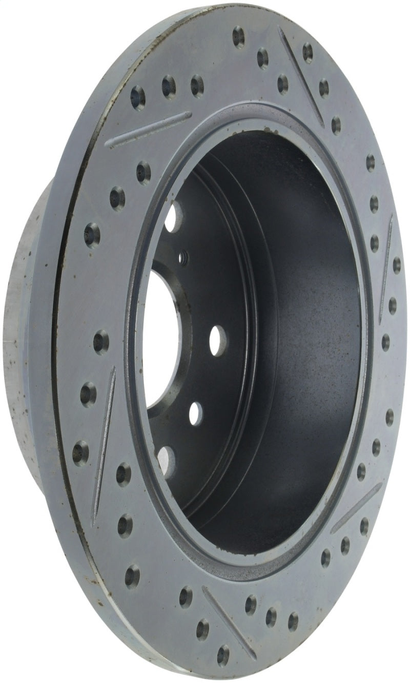 StopTech Select Sport Drilled & Slotted Rotor - Front Left