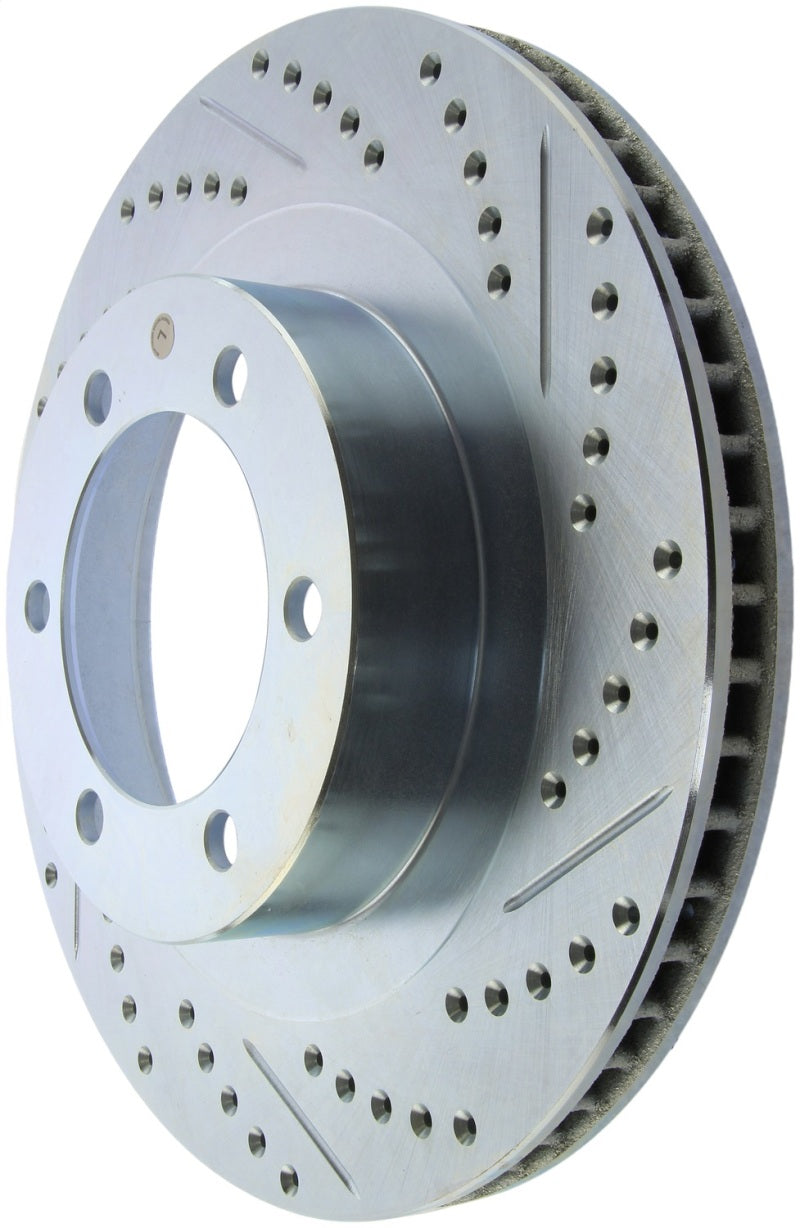 StopTech Select Sport Drilled & Slotted Rotor - Front Right