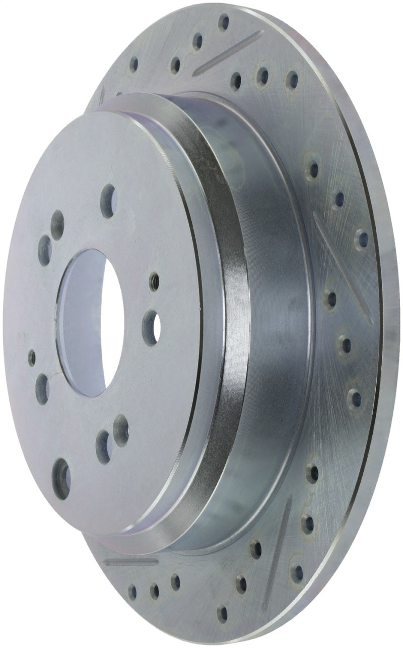 StopTech Select Sport Drilled & Slotted Rotor - Front Left