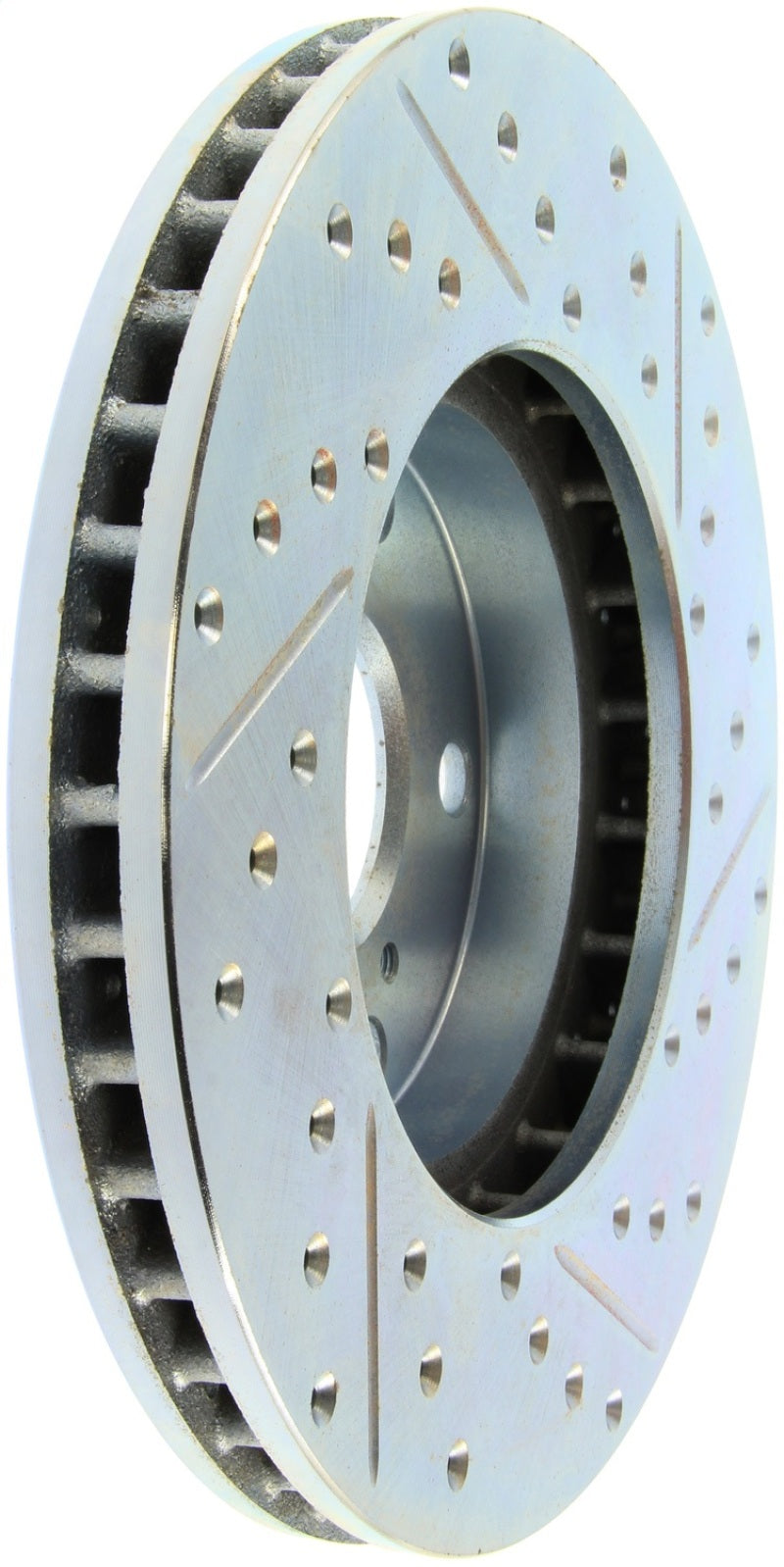 StopTech Select Sport Drilled & Slotted Rotor - Front Left