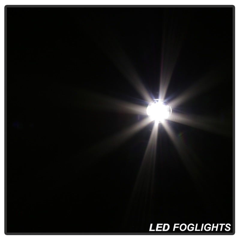Spyder 17-18 Mazda CX-5 OEM Style Full LED Fog Light w/Switch - Clear (FL-MCX52017-LED-C)