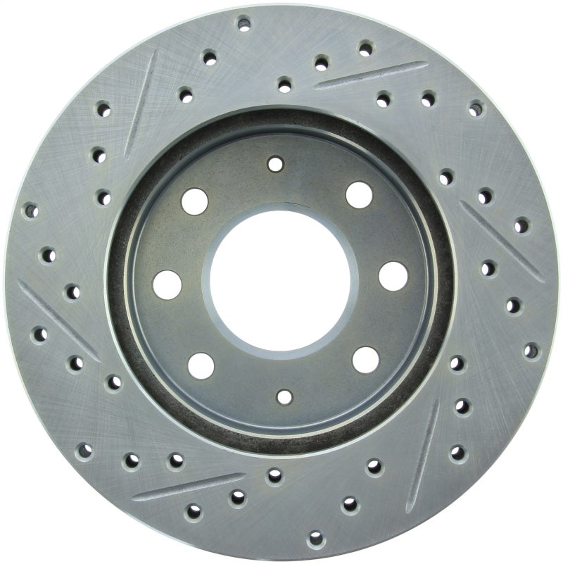 StopTech Select Sport Drilled & Slotted Rotor - Front Left