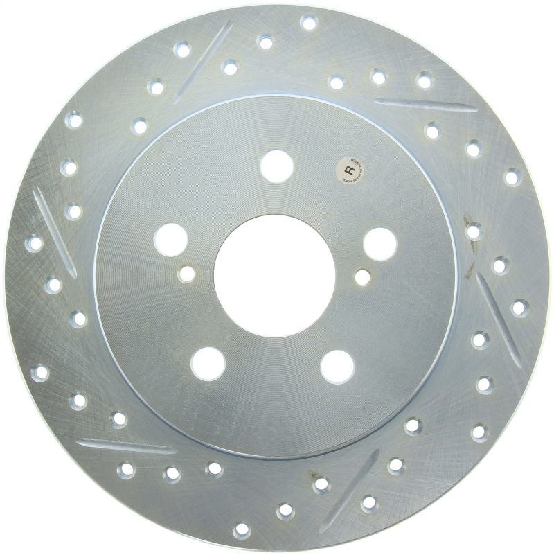 StopTech Select Sport Drilled & Slotted Rotor - Rear Right