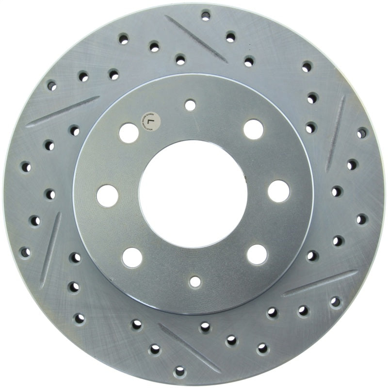 StopTech Select Sport Drilled & Slotted Rotor - Front Left