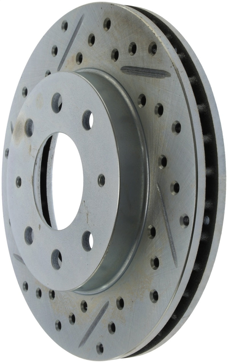 StopTech Select Sport Drilled & Slotted Rotor - Front Right