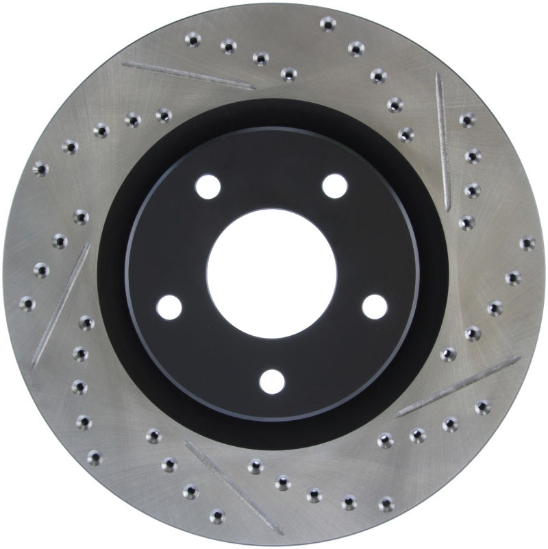 StopTech Sport Drilled & Slotted Rotor - Front Left