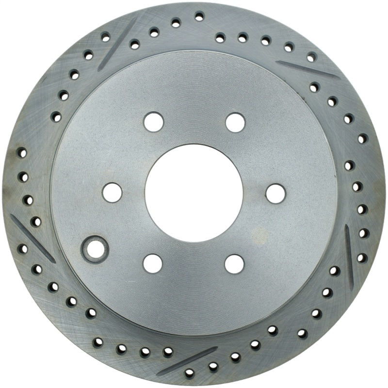 StopTech Select Sport Drilled & Slotted Rotor - Front Left