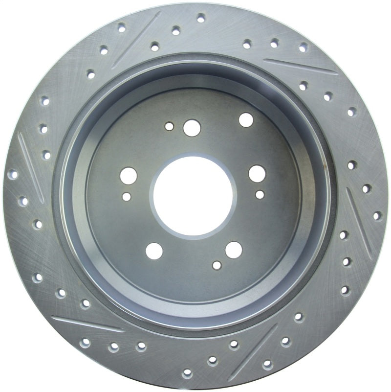 StopTech Select Sport Drilled & Slotted Rotor - Front Right